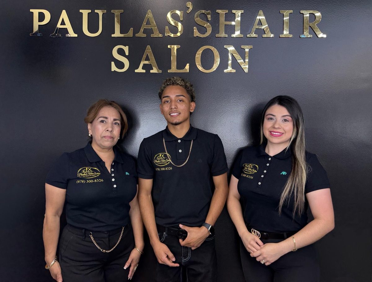 The team at Paula's Hair Salon